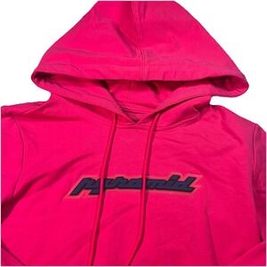 Women's Black Pyramid Pink Sweatshirt‎ Hoodie Size Large EUC